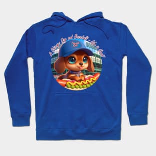 Chicago Dog and Baseball Hoodie